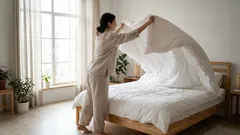 Vem bor i din säng: Varför det är viktigt att hålla sängkläderna rena