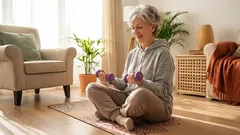 Varför styrketräning är viktigt även efter 60: En enkel plan för 2–3 träningspass per vecka hemma