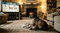 Varför hunden ignorerar spegeln men reagerar på tv: en förklaring till hundens syn