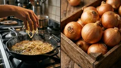 Löken blir ”karamelliserad” på 10 minuter: det räcker med en liten tillsats